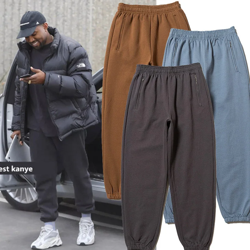Season 6 Sweatpants Men Women Kanye West Pants Solid High Quality Fleece Pants Season 6 Sweatpants Men Women Kanye West Pants Solid High Quality Fleece Pants