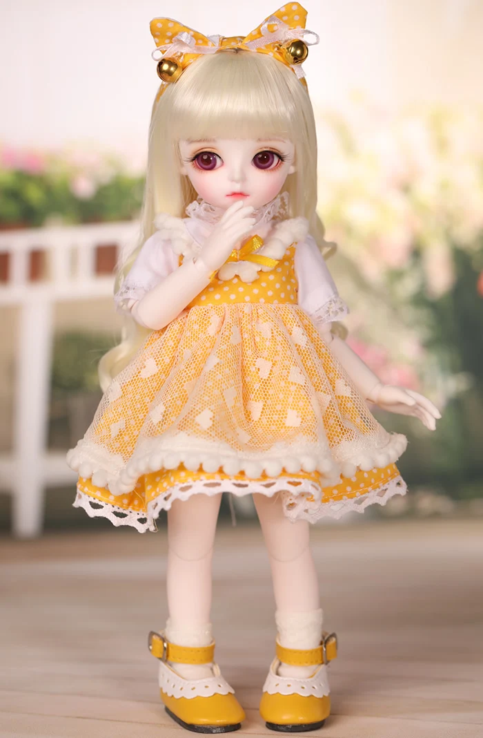 1/6 масштабная кукла Обнаженная BJD милая девочка BJD/SD полимерная фигурка кукла DIY модель игрушки подарок. Не входит в комплект одежды, обуви, парика A0106Miyo YOSD