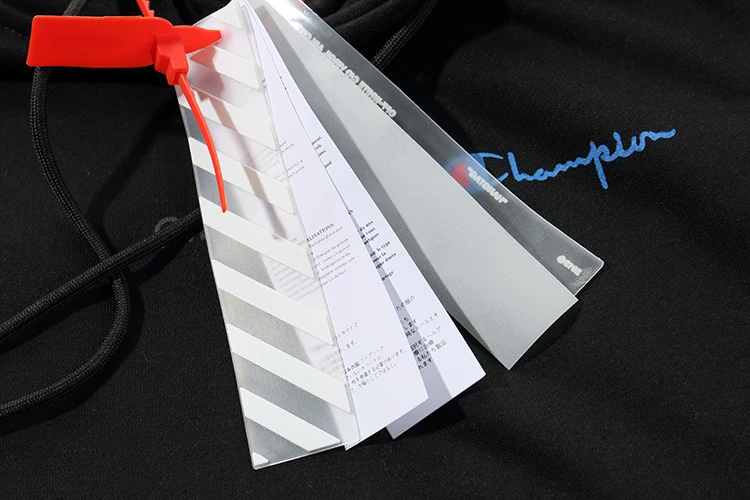 Черная стрела 19ss Off-White OW для мужчин и женщин для влюбленных осень зима хлопок мода уличная куртка с капюшоном Толстовка