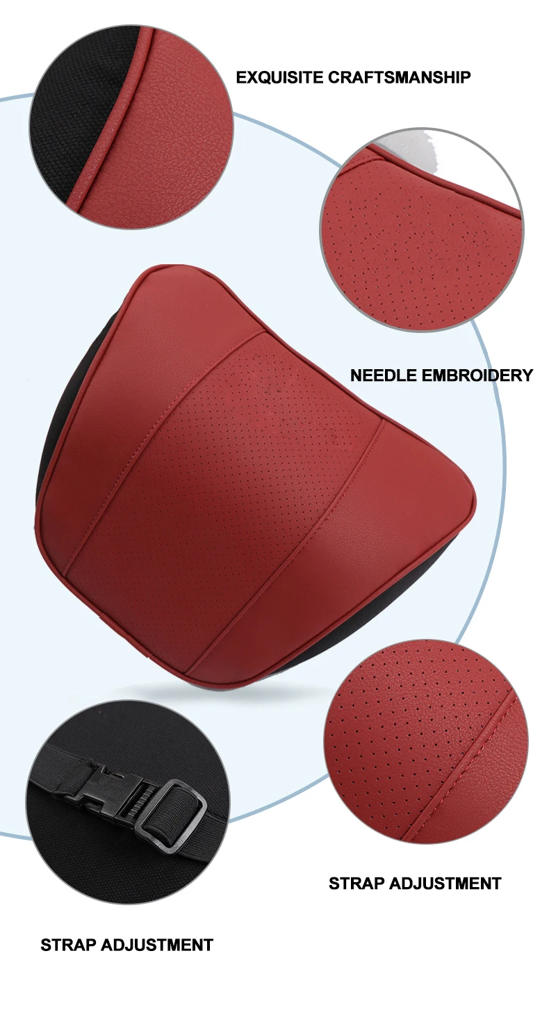 Oreiller Mémoire Forme Bambou Luxe - Support Tête Cou - Housse Amovible