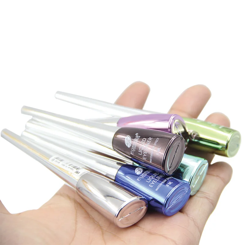 New Liquid Eyeliner Color Makeup Metallic Shiny Eyes Eyeshadow Waterproof Glitter Liquid Eyeliner SCI88