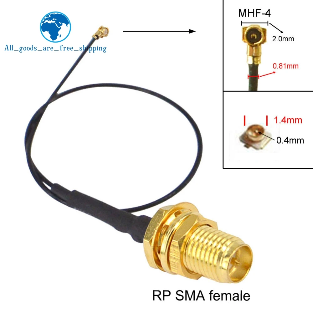 

SMA Connector Cable Female to uFL/u.FL/IPX/IPEX RF Or NO Connector Coax Adapter Assembly RG178 Pigtail Cable 1.13mm