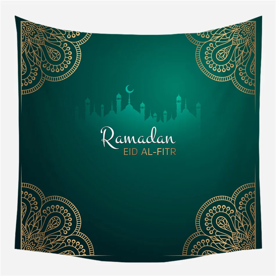 Настенный Гобелен Fuwatacchi Ramadan, символ Луны, одеяло, полотенце для пляжа путешествий, этническое украшение для дома, гобелены, Новинка