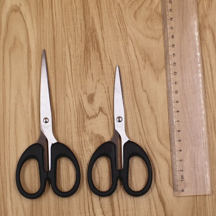 Офисные принадлежности ножницы из нержавеющей стали бумажные ножницы для студентов ручной резки оптом