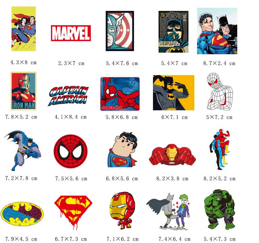 Новинка 100 шт./лот, классические наклейки с аниме Marvel, игрушки для ноутбука, скейтборда, Стикеры для багажа, водонепроницаемые забавные наклейки с человеком-пауком для детей