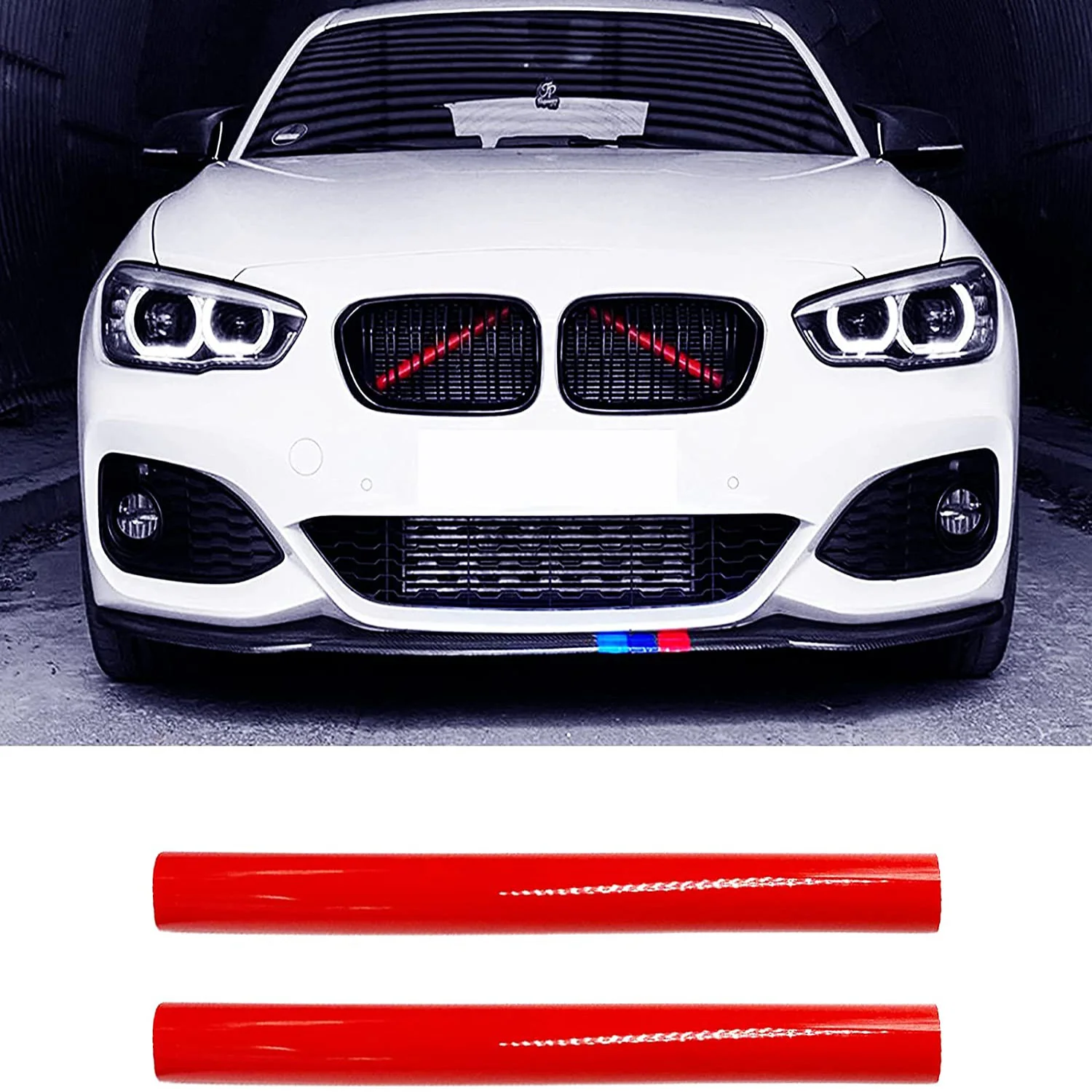 

2 шт., полоски для передней решетки радиатора BMW F07, F10, F11, F18, F48, F39