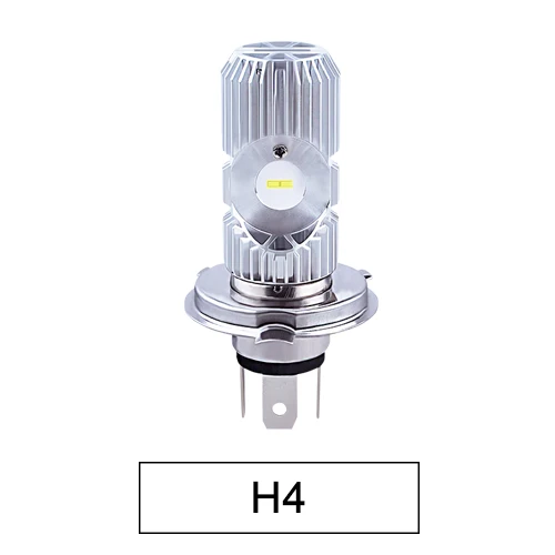 H4 светодиодные мотоциклетные фары 12 В hs1 Led ba20d H4 светодиодные мото лампы 3 стиля доступны рулевой фонарь для мотоцикла скутера аксессуары мото - Цвет: A1   H4