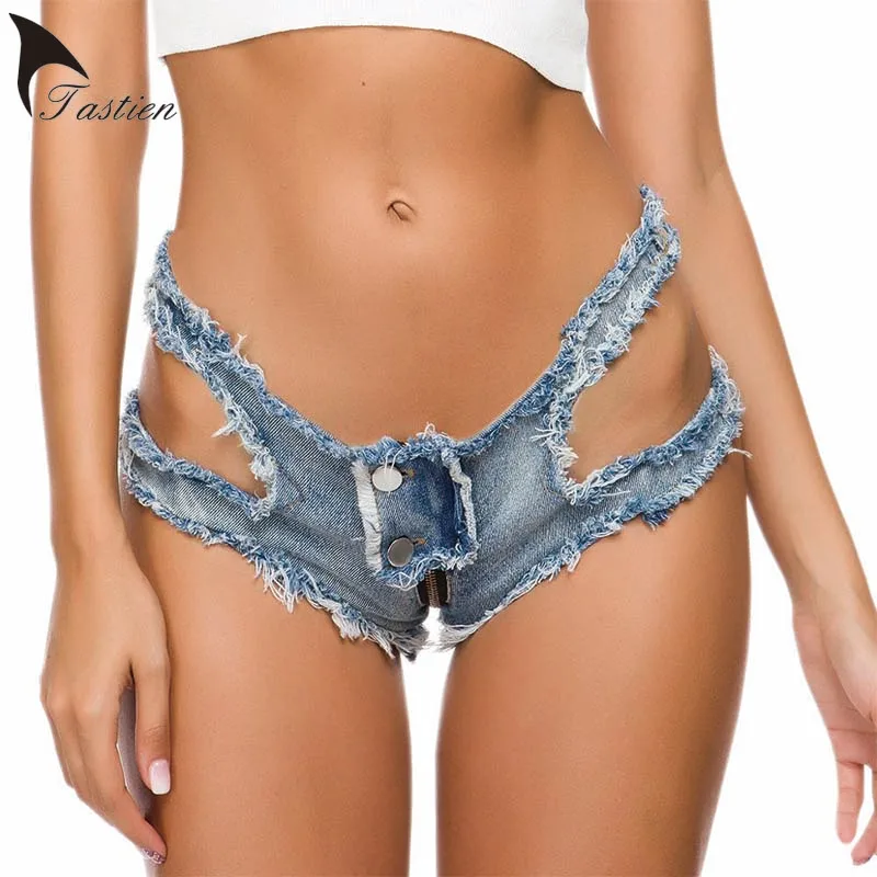 Женские джинсовые шорты с дырками размера плюс сексуальные мини-шорты и низкой