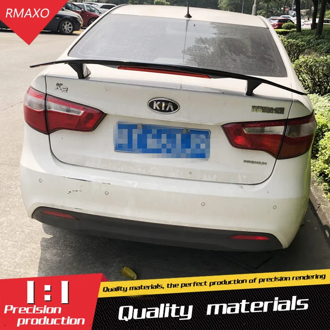 Спойлер для Kia Rio K2 2008-2013 TF спойлер из АБС-материала заднего крыла автомобиля