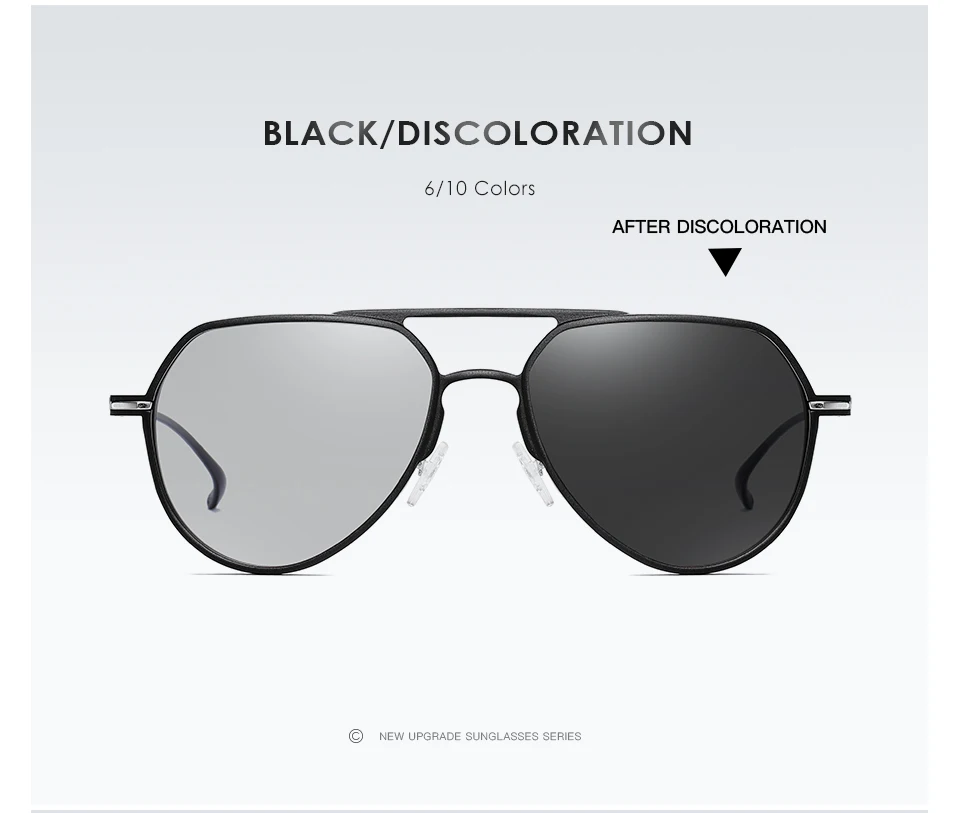 sunglasses for women CoolPandas Brand Pilot Sunglasses Men Women Photochromic Day Night Driving Polarized Sun Glasse Chameleon anteojos de sol hombre big sunglasses for women