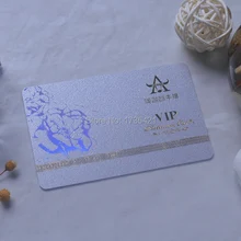 Пользовательские пластиковые ПВХ матовые визитные карточки горячий штамп золото