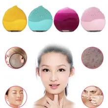 Водонепроницаемый Электрический Уход за лицом для очистки пор щётка для умывания лица Вибрация удаления черных точек USB Перезаряжаемый массаж R9CD