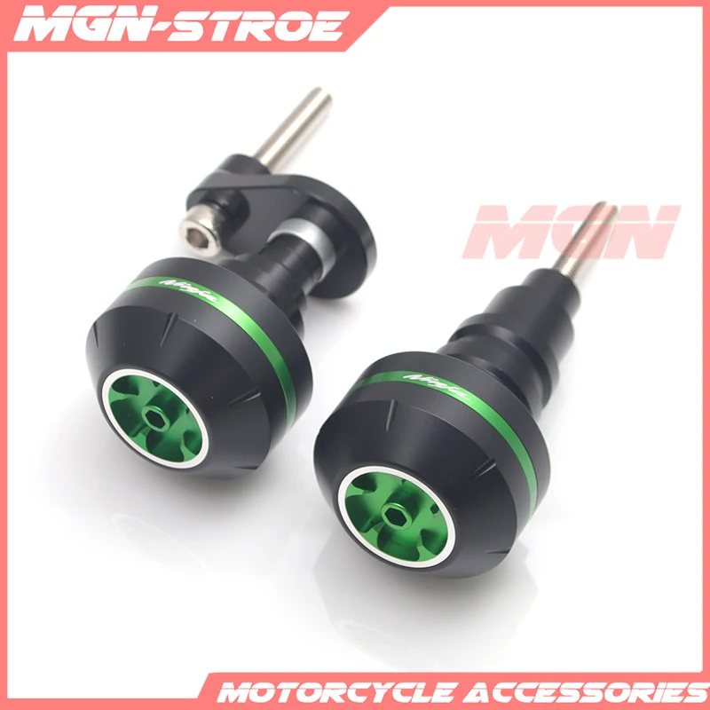 Мотоцикл CNC Краш Pad рамка ползунок Защитная защита для ZX6R ZX636 ZX-6R ZX 636 6R 2007 2008 07 08
