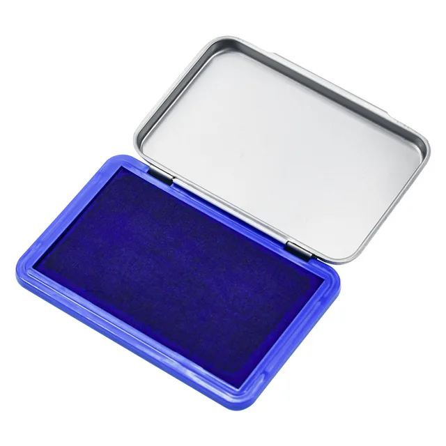 Fingerprint Ink Pad and Ink Pads for Stamps, Thumbprint Ink Pad for Office  Supplies Fingerprint Cards