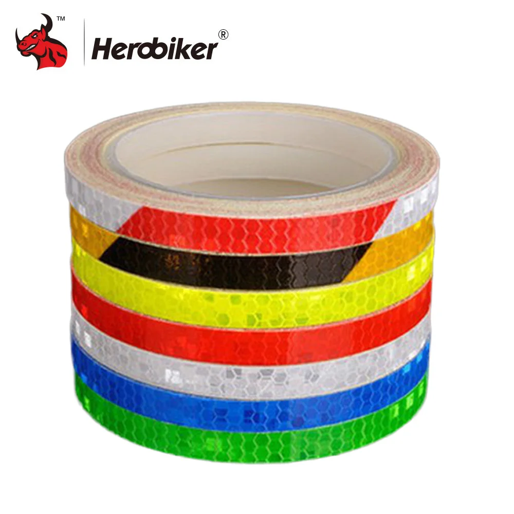 Wheel Decals Safety Alert Strips Reflect Tape Reflective Rim Stickers