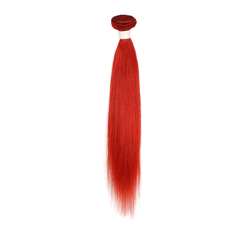 Remyblue красные пучки перуанских прямых волос пучки 99J бордовый человеческих волос пучки 4 шт Remy человеческих волос расширение не запутывается
