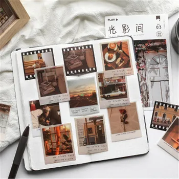 

40 Pcs/pack Time Fragment Series Small Scrapbooking Decorative Stickers Aesthetic Paper Sticker Flakes Stationary Accessories