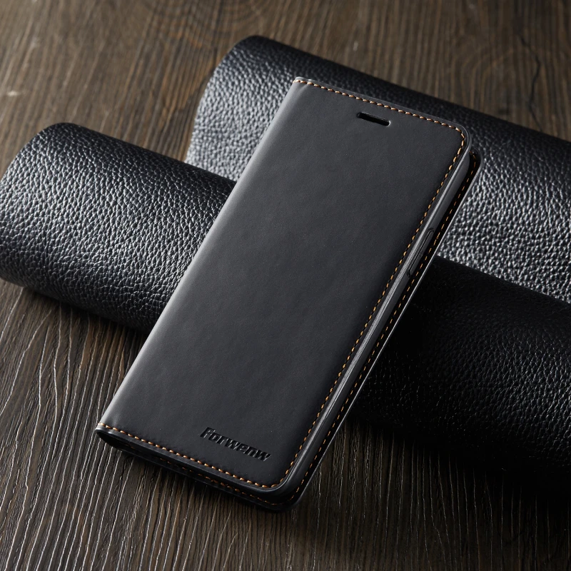 For iPhone 11 Pro X XR XS Max Luxury leather flip wallet case 8 7 6 6S Plus 5 5S SE Magnetic Cover | Мобильные телефоны и