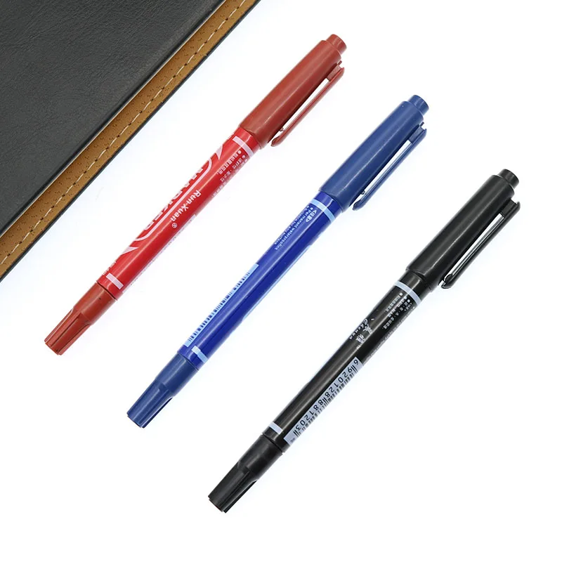 

3pcs Art Marker Pen Double Hook Pencil Childrens Art Painting Drawing Fine Hook Line / Narcissus Ink Pen Tool Washable
