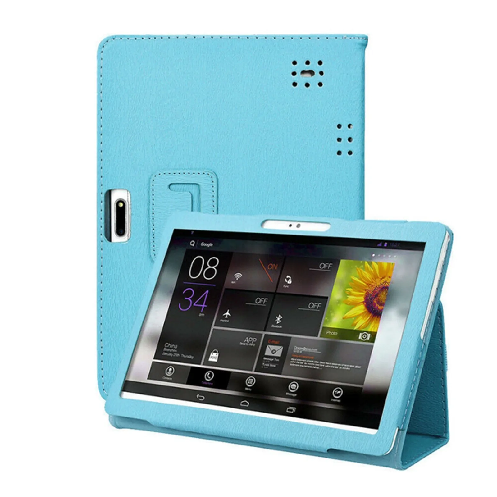 stylus pen for android tablet Universal Leather Cover Case For 10 10.1 Inch Android Tablet PC Fashion Design android tablet with keyboard Tablet Accessories