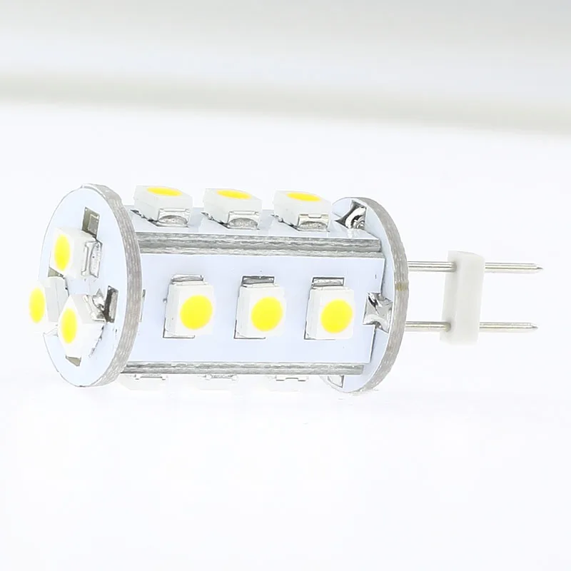 3528SMD 15 Led G4 Потолочный светильник 12VAC/12VDC/24VDC Светодиодная лампа под шкафом RV