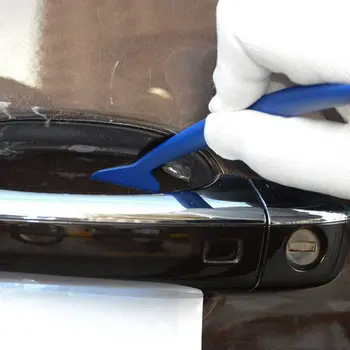 

4-in-1 Micro-scraping Vinyl Scroll Graphic Tile Window Film Autofolierung Movie Minimum Gap Application Foil Scraper Plastic