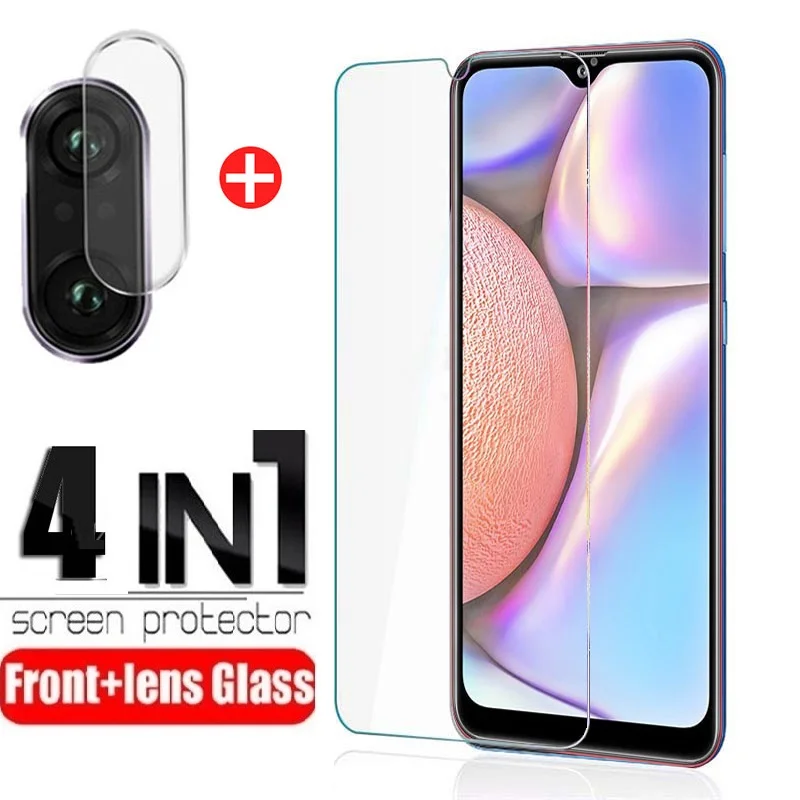 Защитное стекло 4 в 1 для Samsung Galaxy M12, закаленное, для Samsung A51, A71, M31, M21, M12