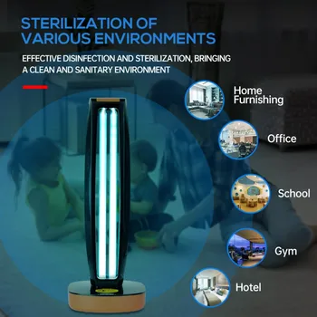 

38W UV Sterilization Lamp AC110V/220V UV Light UVC Ultraviolet Lamp Disinfection Sterilization Germicidal Light Bulb