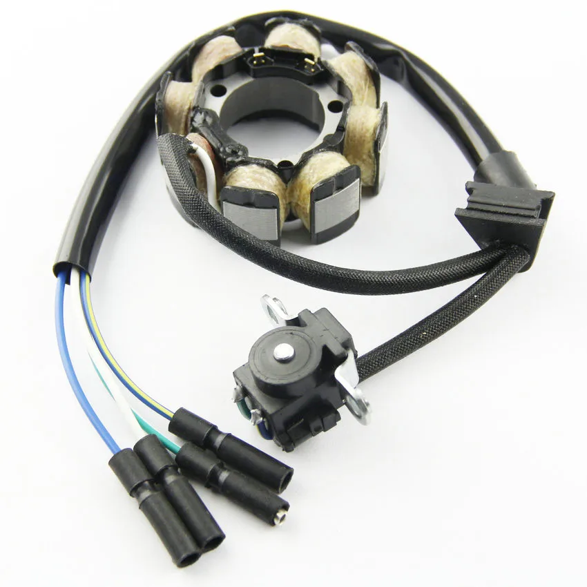 Мотоцикл магнитная катушка статора 18 полюсов 12V Катушка Для Honda 31100-MEB-670 31100-MEB-671 CRF450R 2002-2003 31100MEB671