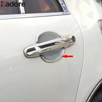 

For Toyota RAV4 RAV 4 2006-2010 2011 2012 ABS Chrome Car Side Handle Bowl Cover Trim Sticker Car Styling Exterior Accessories