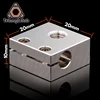 trianglelab Swiss CR10 Plated Copper Heat Block For CR10 Hotend cr-10 Hotend for mk8 nozzle BMG Extruder ender3 cr-10s ► Photo 3/3