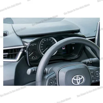 

Lsrtw2017 for Toyota Corolla 2020 E210 Car dashboard screen frame Trims Decorative Interior Accessories 2019 2021 carbon fiber