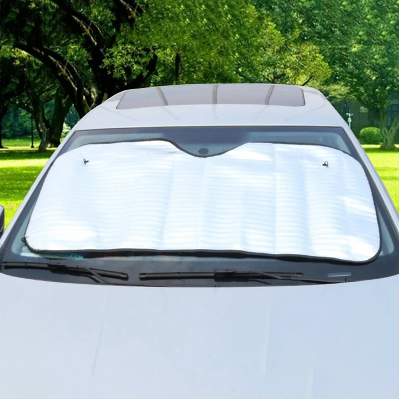 

Car Snow Cover Protector Visor Protection Sun Shade Fornt Rear Windshield sunshade Block Window Auto Accessories Curtain