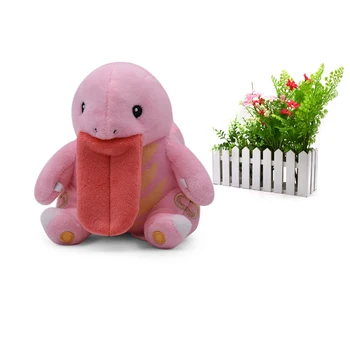 

10 PCS/Lot Wholesale Lickitung Plush Toy Cartoon Cute Stuffed Animal Dolls Hot Toys Great Gift For Children