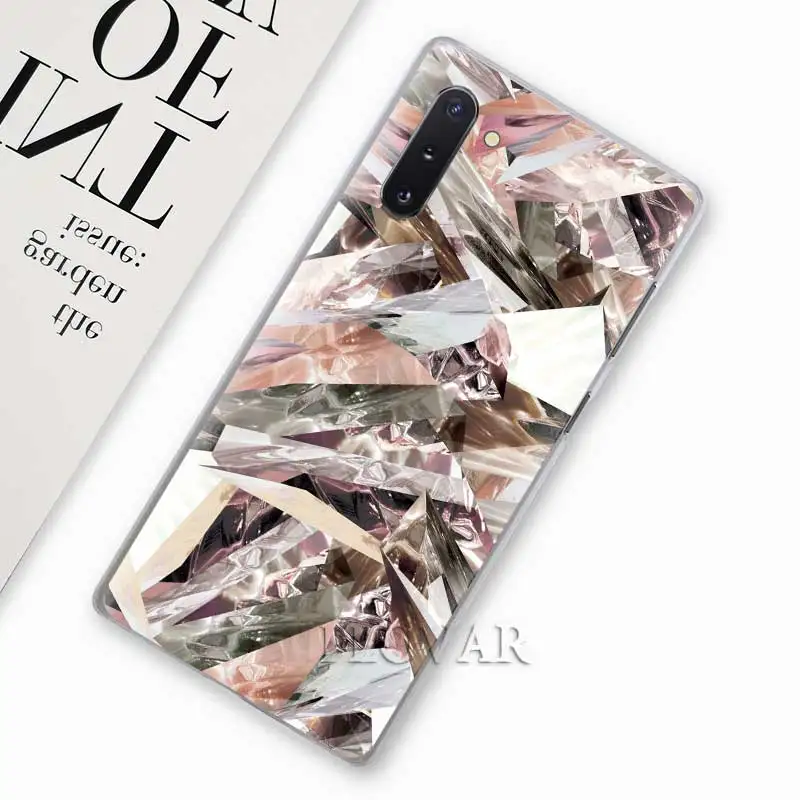 Алмазные куски телефонные чехлы для samsung Galaxy Note 10 S10 плюс 5G S10e A30 A40 A50 A60 A70 M40 жесткий чехол