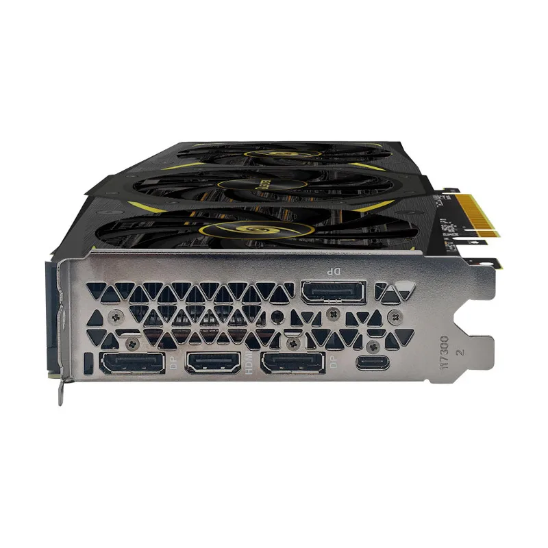 Leadtek GeForce RTX2080 HURRICANE 8G настольная графика с тремя вентиляторами игровая графика