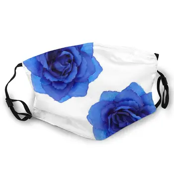 

Two Flower Double-sided printed dustproof and windproof mask, can be cleaned and reused, suitable for outdoor sports