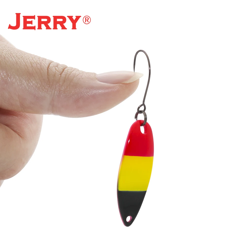 Jerry Ultralight Metal Fishing Lure Wobblers Spoon Hard Baits Salmon Trout  Artificial Bait Pike Perch Spinning Lure Kit