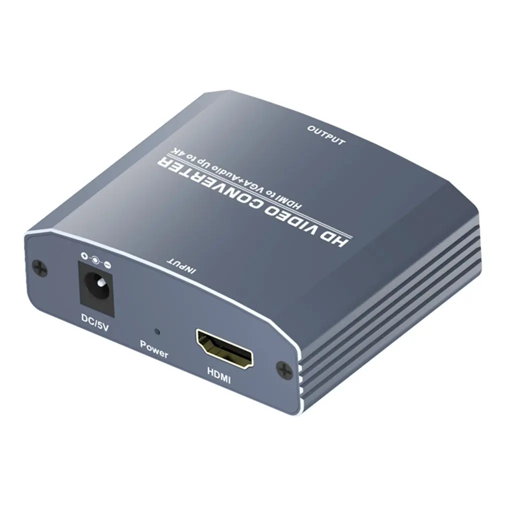 HDMI сигнал для VGA+ R/L HD видео Опора аудио конвертера 480 p/576 p/720 p/1080 p/4 K разрешение для HDTV STB