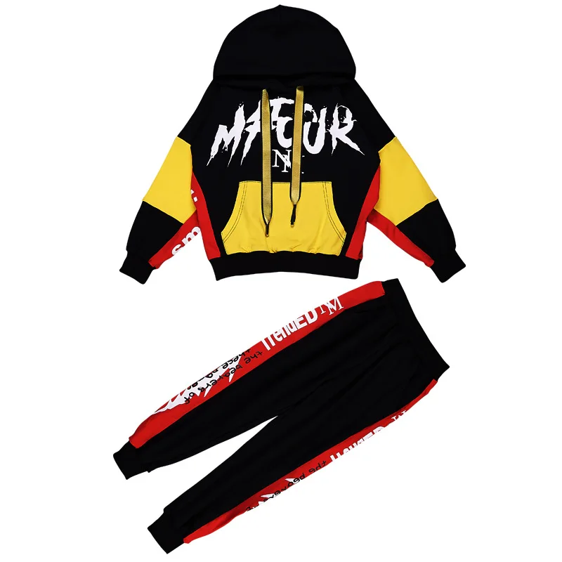 

2019 New Children's clothing Boy Autumn Suit Children's Spring And Autumn Loose Korean Version Of The Two-piece Sport Swear