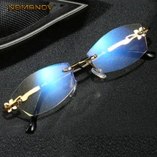 NOMANOV Роскошные Алмазные Режущие очки с защитой от синего излучения для чтения от 0+ 0,75+ 1,5+ 1,75+ 2+ 2,25+ 2,5+ 2,75+ до+ 4