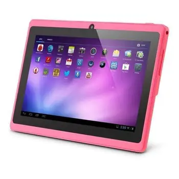 

WIFI 7 inch Baby Kids Portable Learning Tablet Dual Camera 8GB Android 4.0 Child Computer Kids Laptop Pink