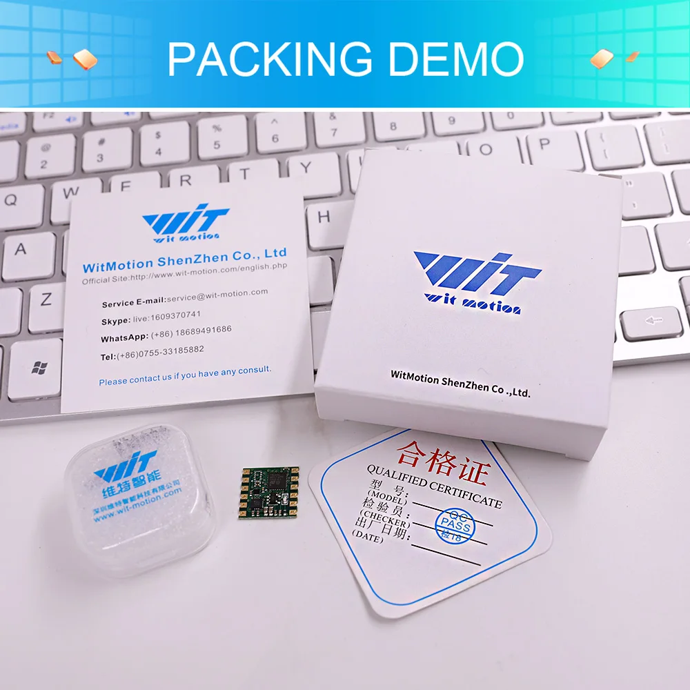 WitMotion WT61 6 Axis AHRS Сенсор цифровые угол наклона Инклинометр + акселерометр + гироскоп MPU6050 модуль PCAndroidMCU (art.: 797933b1b) - 797933b1b