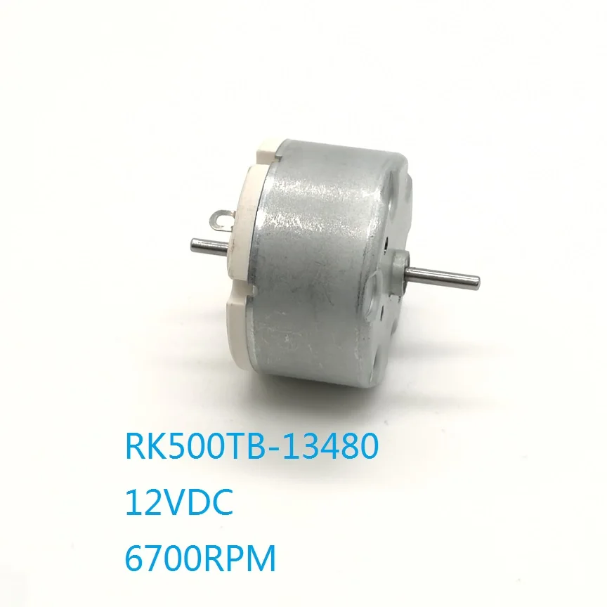 1 шт. Новый двойной выходной вал RK500TB-13480 Micro DC мотор 500TB драгоценная металлическая