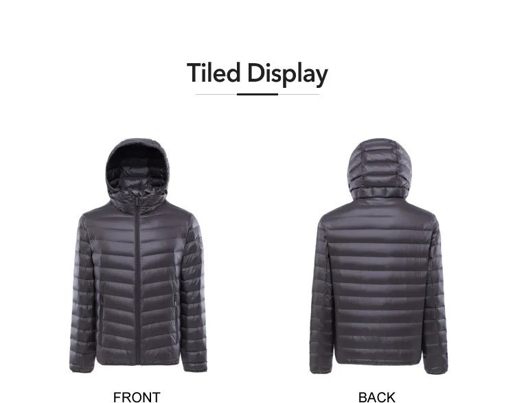 BOSIDENG Lightweight down jacket men's short autumn new style hooded casual coat B90131017 black puffer jacket