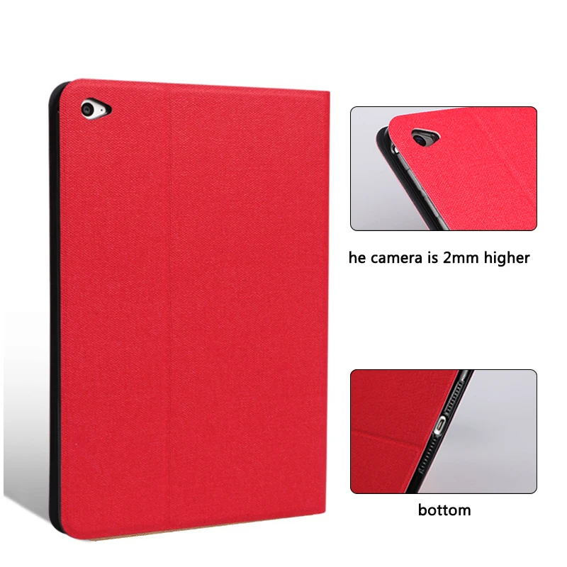 Чехол для планшета Lenovo Tab M10 10 1 дюйма QIJUN M ТБ X605F TB X605L Fundas Slim Flip Cover Soft Protective Shell|Чехлы