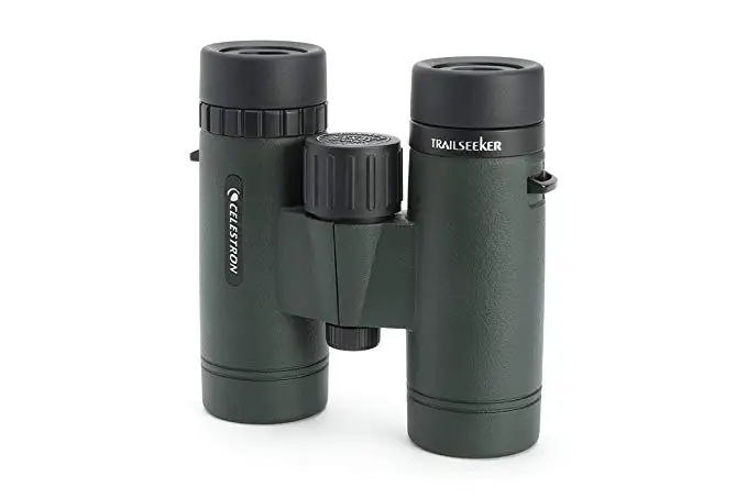 Бинокль Celestron TrailSeeker 10x32, водонепроницаемый телескоп ночного видения для охоты, наблюдения за птицами, кемпинга, концертов