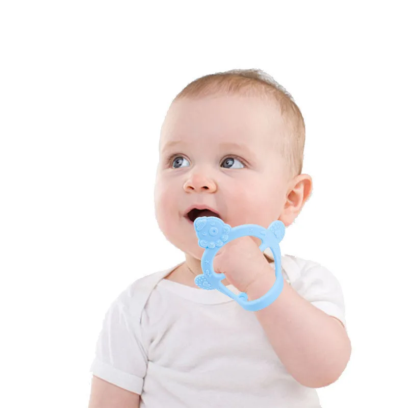 

New Teething Glove Silicone Baby Nursing Teether Pacifier Newborn Dental Care Durable Child Sucking Fingers Thumb Teether