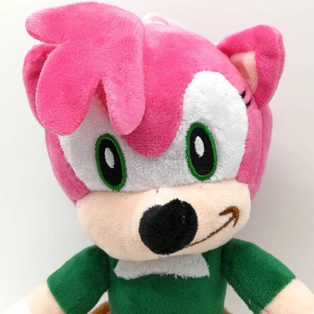 10/лот 6 стилей Echidna Soic серебро Amy хвосты Тени 1" Подвеска плюшевая кукла мягкие игрушки