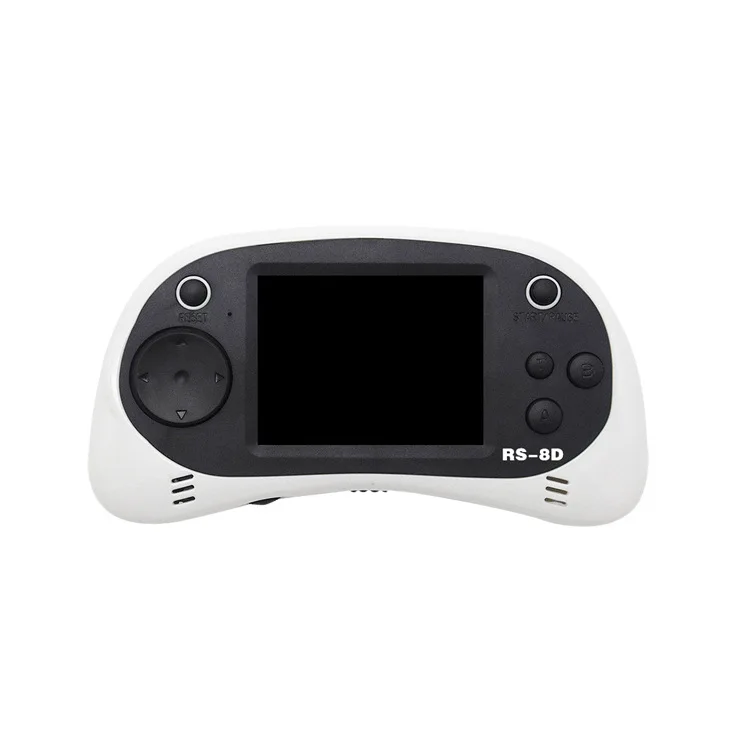 Белый Портативная игровая консоль для детей, встроенный в 260 классические старые видеоигры, ретро Аркадный Игровой плеер, портативный подарок на день рождения для мальчика - Цвет: Белый